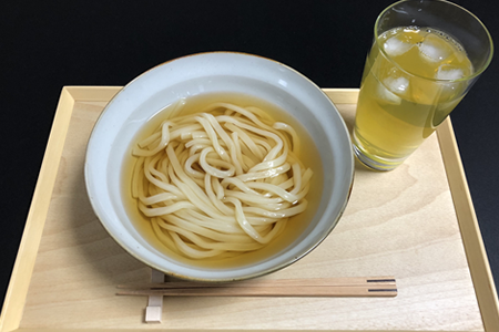 素うどん