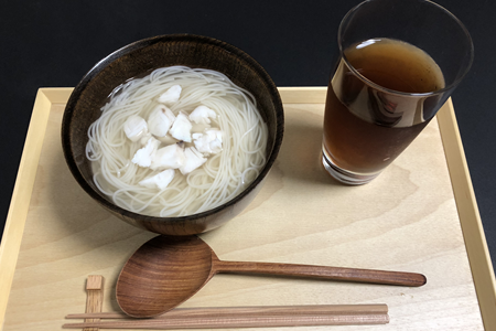 鯛の身入りにゅうめん