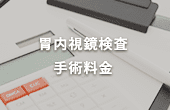 胃内視鏡検査・手術料金