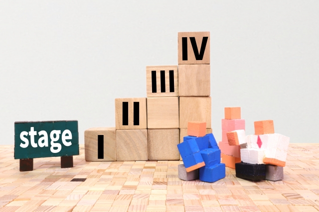 病気のステージのイメージ